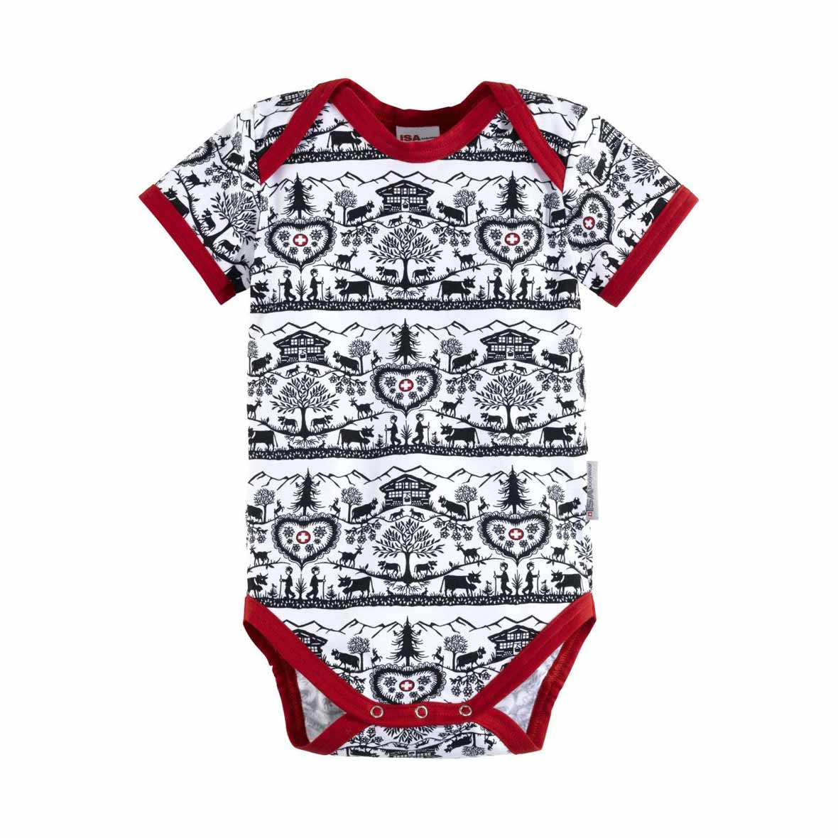 Baby-Body kurzarm – Alpenschick baby body alpenschick kurzarm isa bodywear