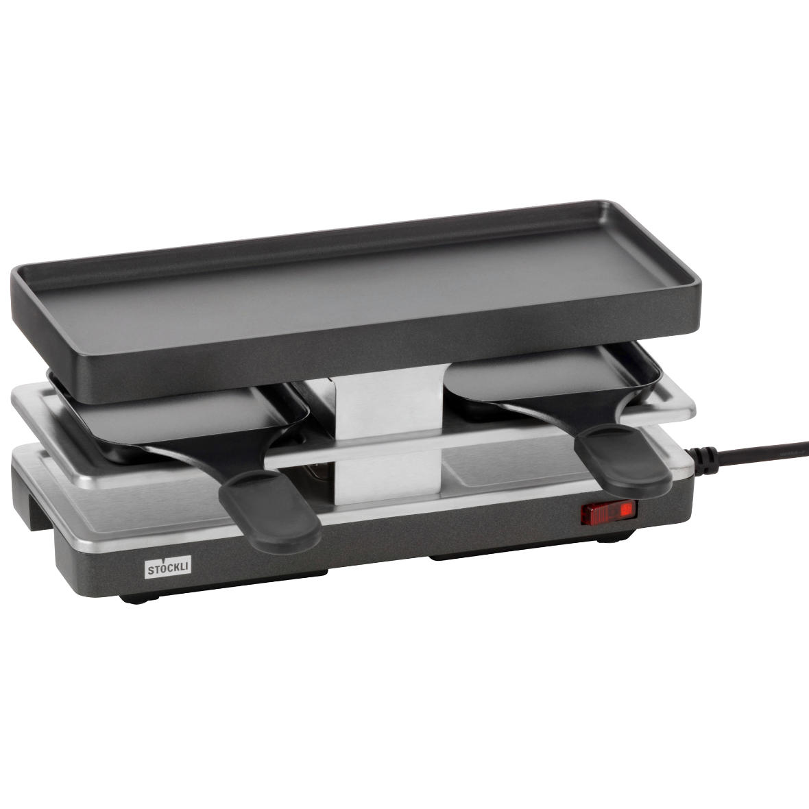 Twinboard Erweiterungsgerät raclette grillgeraet twinboard erweiterungsgeraet anthrazit stoeckli