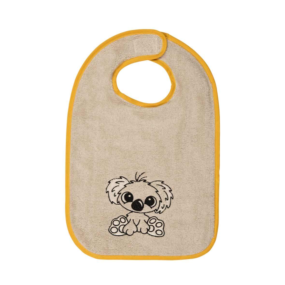 Babylätzchen mit Tiermotiv babylatz koala sand stiftung braendi
