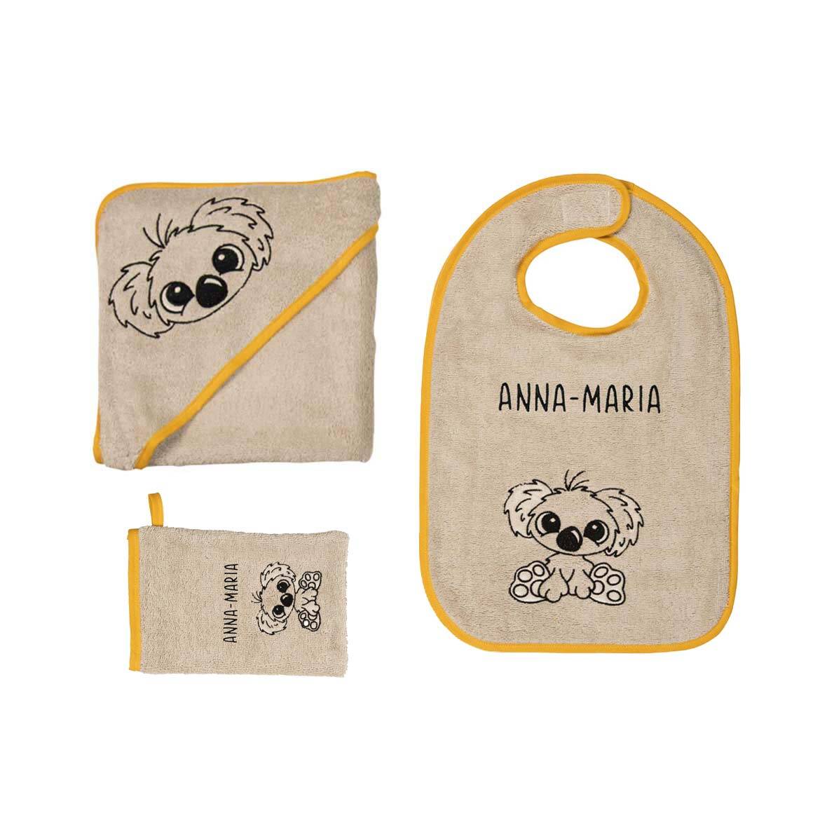 Geschenkset Baby personalisierbar geschenkset koala personalisierbar stiftung braendi