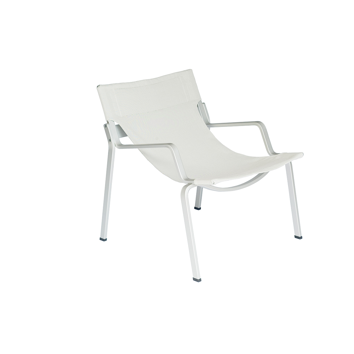 Sessel Ensō sessel enso aluminium farblos stoff gravel lehni