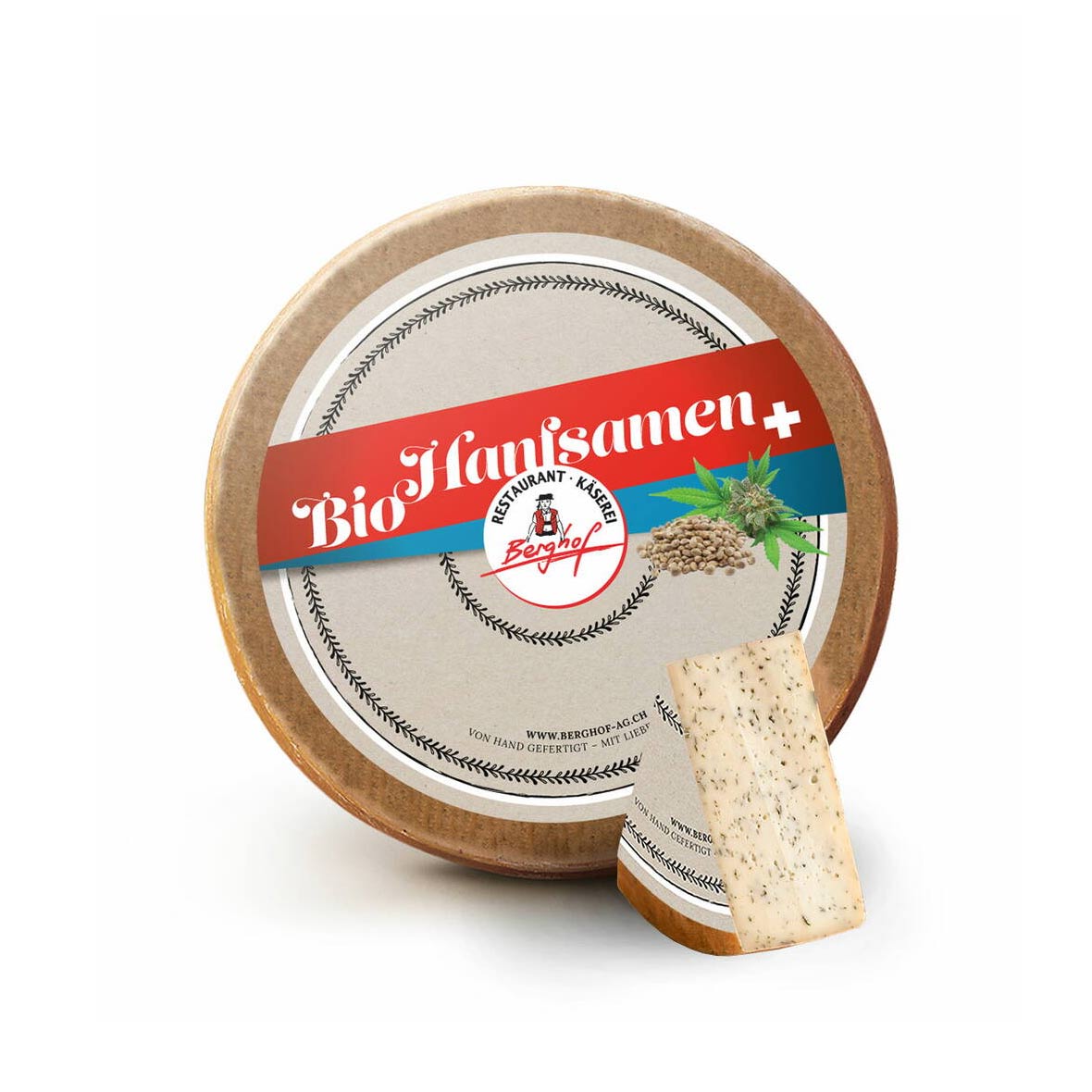 Bio-Käse mit Hanfsamen – aromatisch & regional bio hanfsamen kaese berghof kaeserei