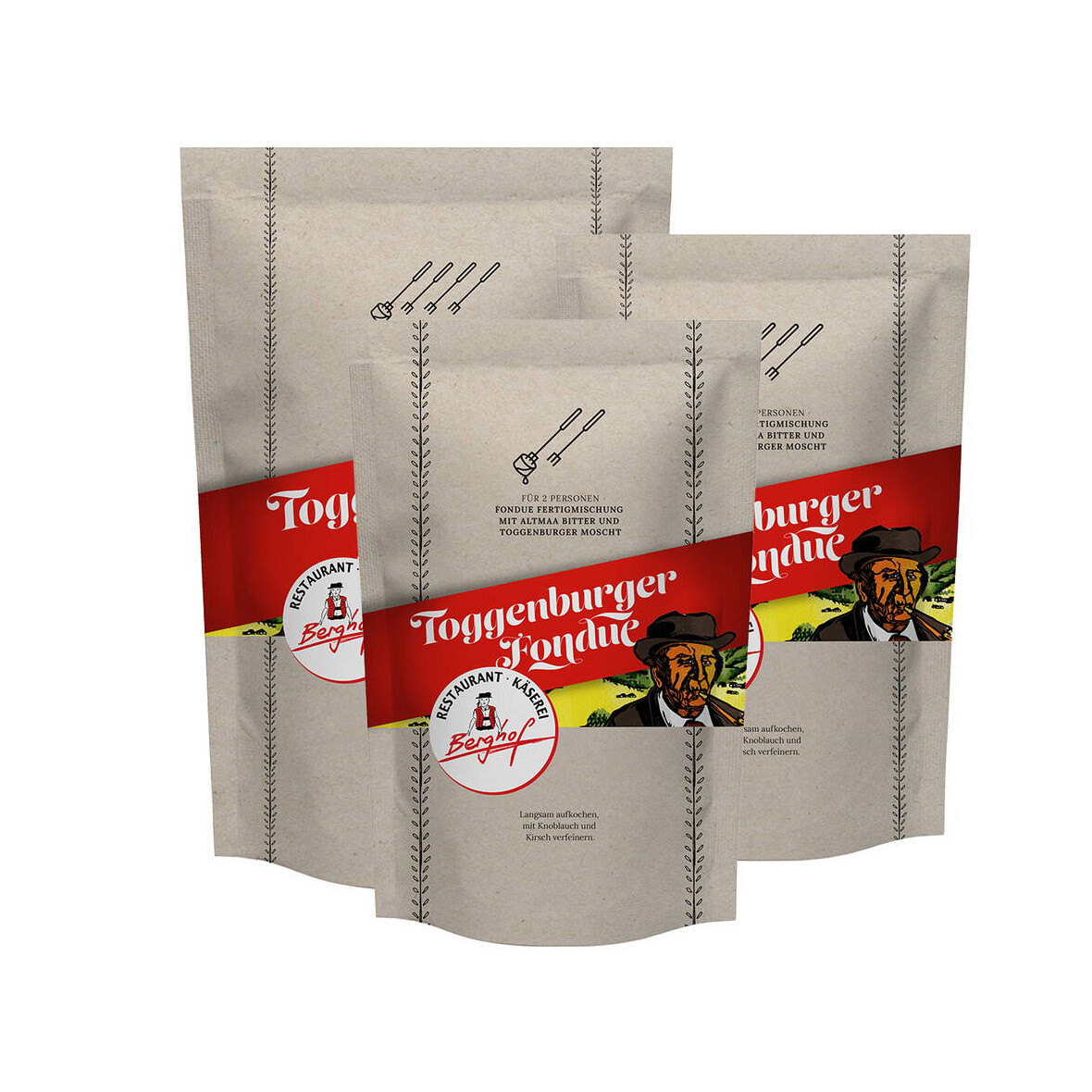 Toggenburger Käsefondue fondue fertig mischung toggenburger berghof kaeserei