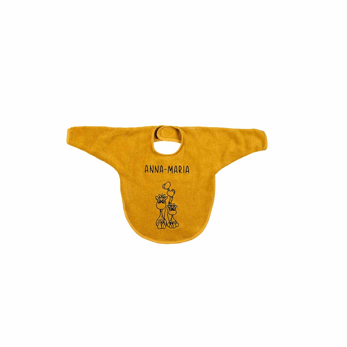Babylätzchen mit Ärmel personlisierbar baby latz personalisiert stiftung braendi