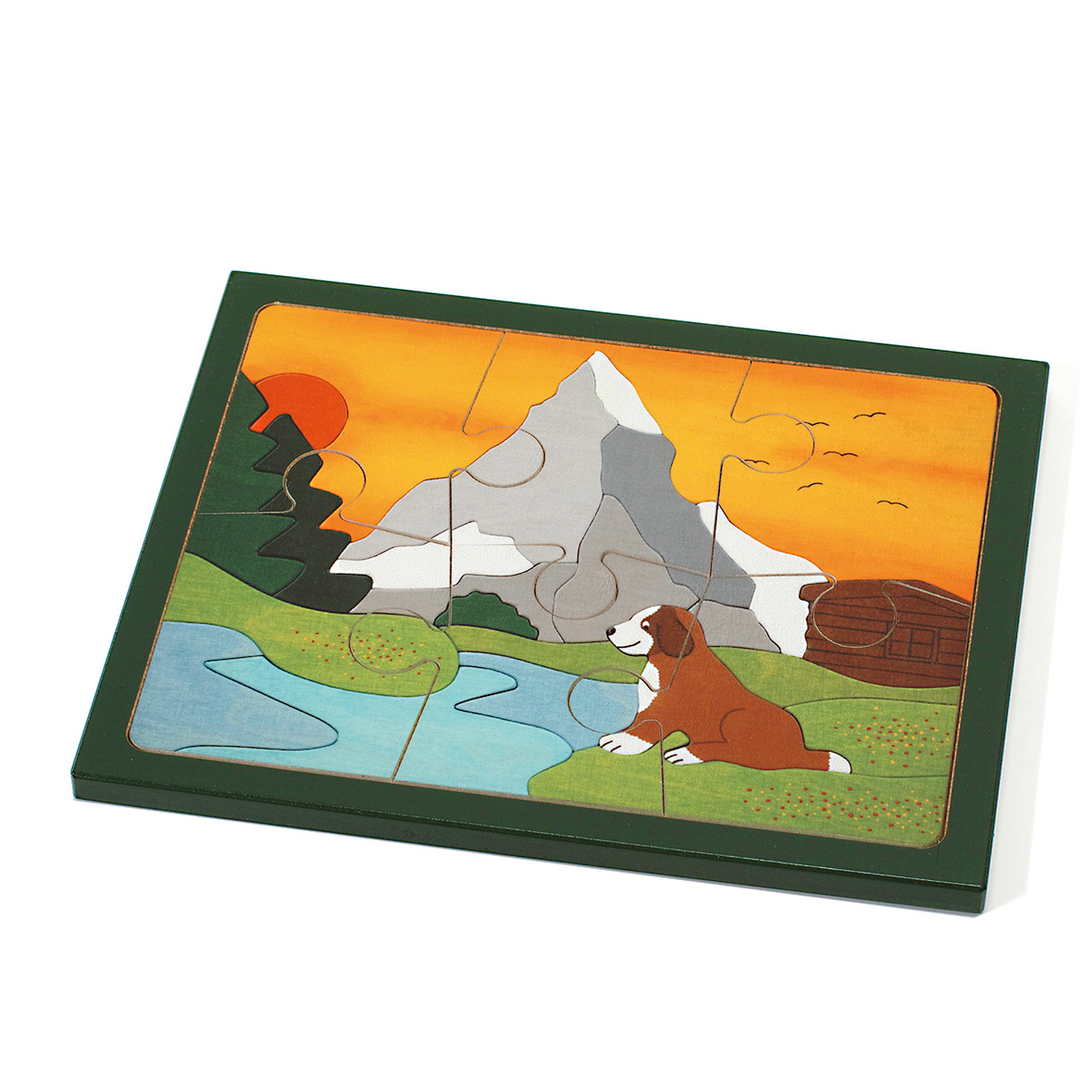 matterhorn puzzle 6 teilig weizenkorn matterhorn puzzle 6 teilig weizenkorn