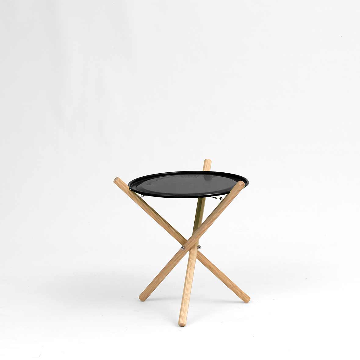 Salontisch Tapatri natur salontisch schwarz natur triplex