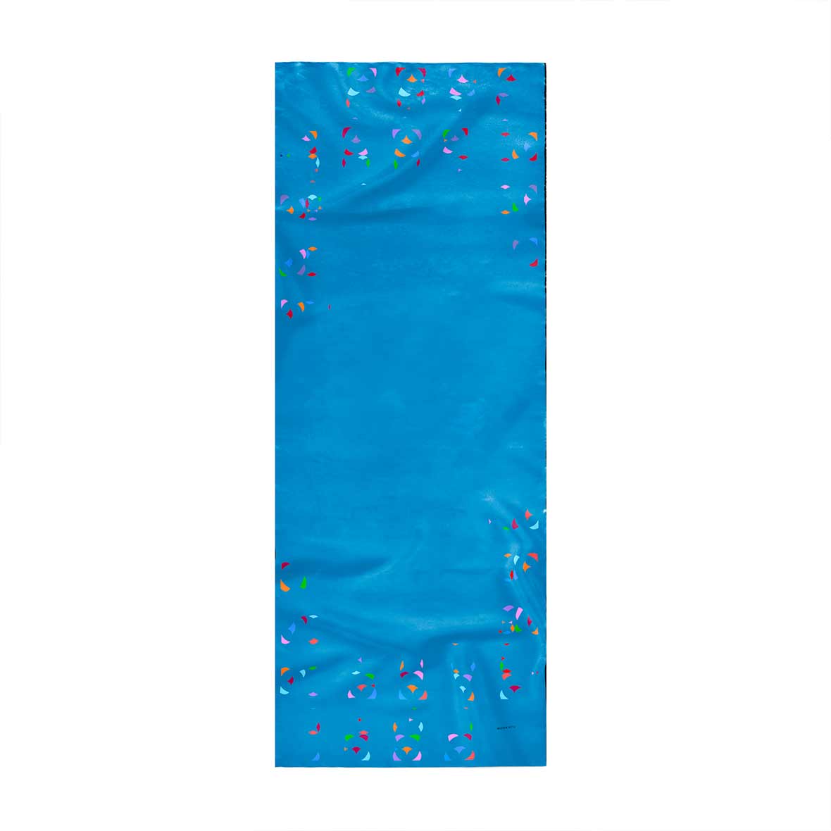 Leichtes Sommerfoulard – Color Blocks leichtes foulard cyan mookaite
