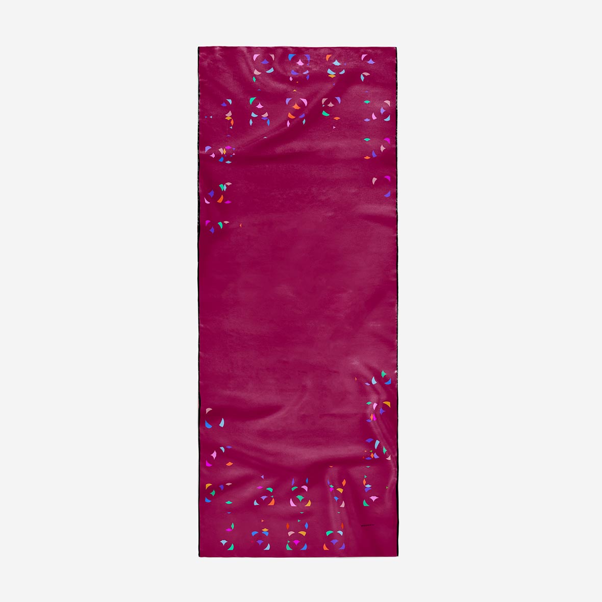 Leichtes Sommerfoulard – Color Blocks leichtes foulard purple color blocks mookaite