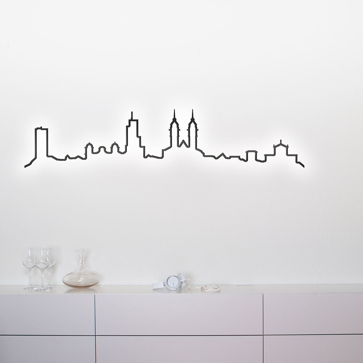 Skyline Winterthur beleuchtet skyline winterthur beleuchtet