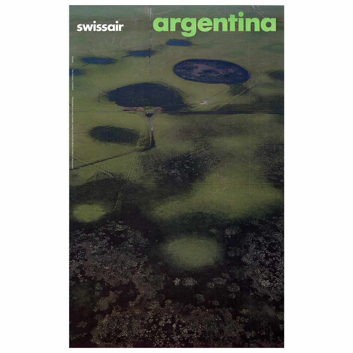 Original Airline – Plakate – Swissair argentina swissair plakat argentina wolfensberger