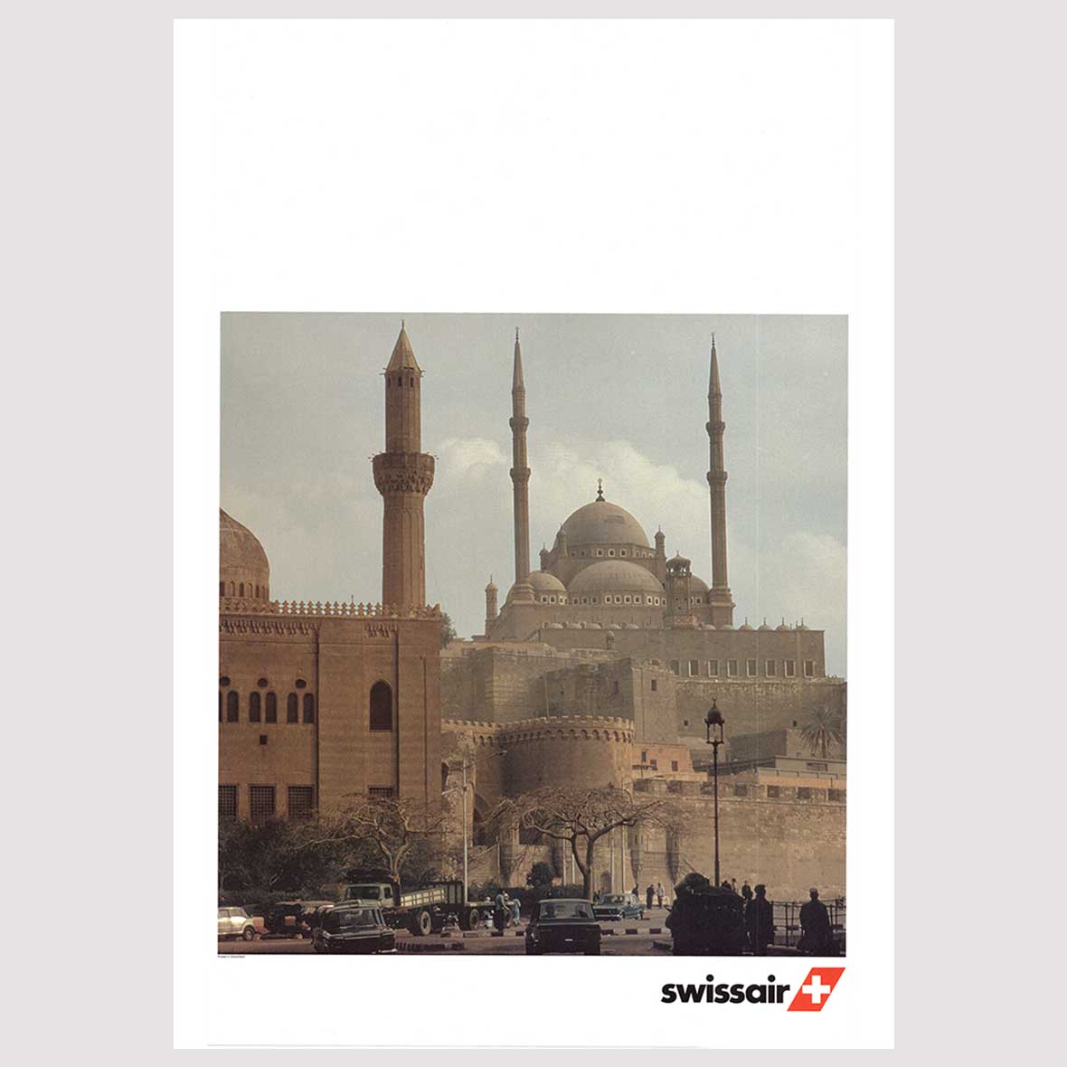 Original Airline – Plakate Swissair Hagia Sopia 1982 plakat swissari hagia sophia wolfensberger