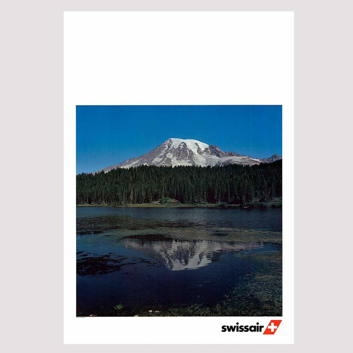 Original Airline – Plakate Swissair Berg See plakat swissair berg see wolfensberger