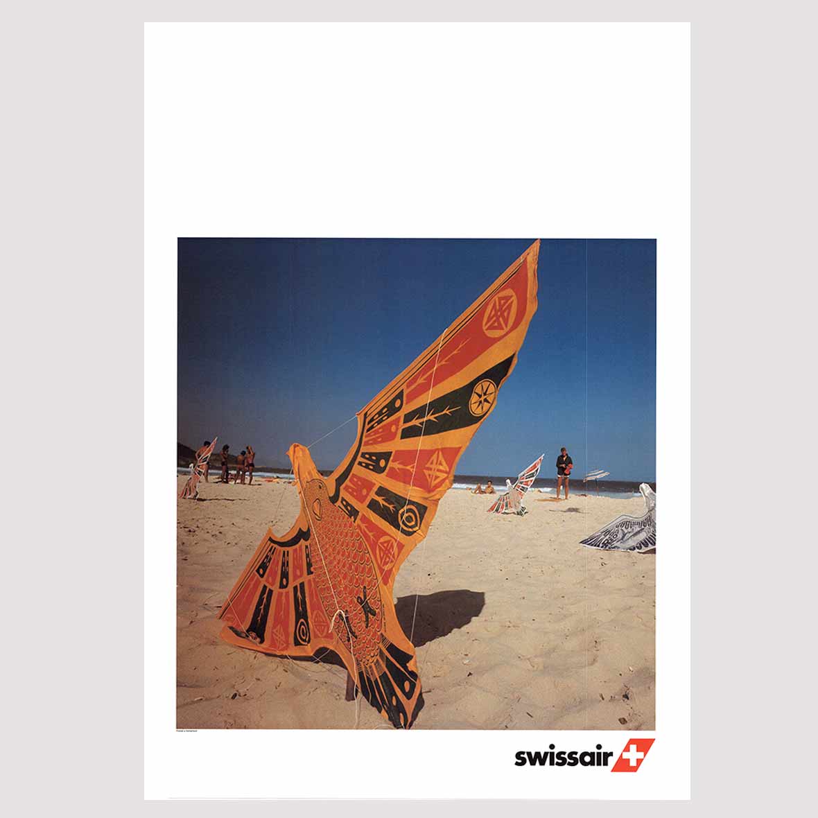 Original Airline – Plakate Drachen plakat swissair drachen wolfensberger
