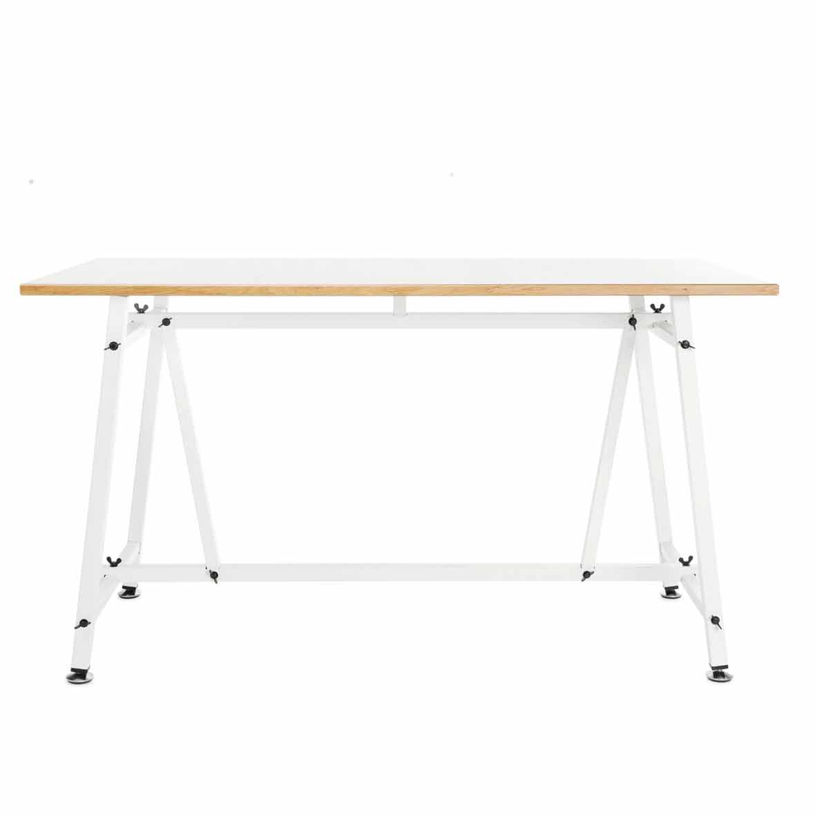 Ateliertisch Modell 4030 atelier tisch weiss platte weiss embru