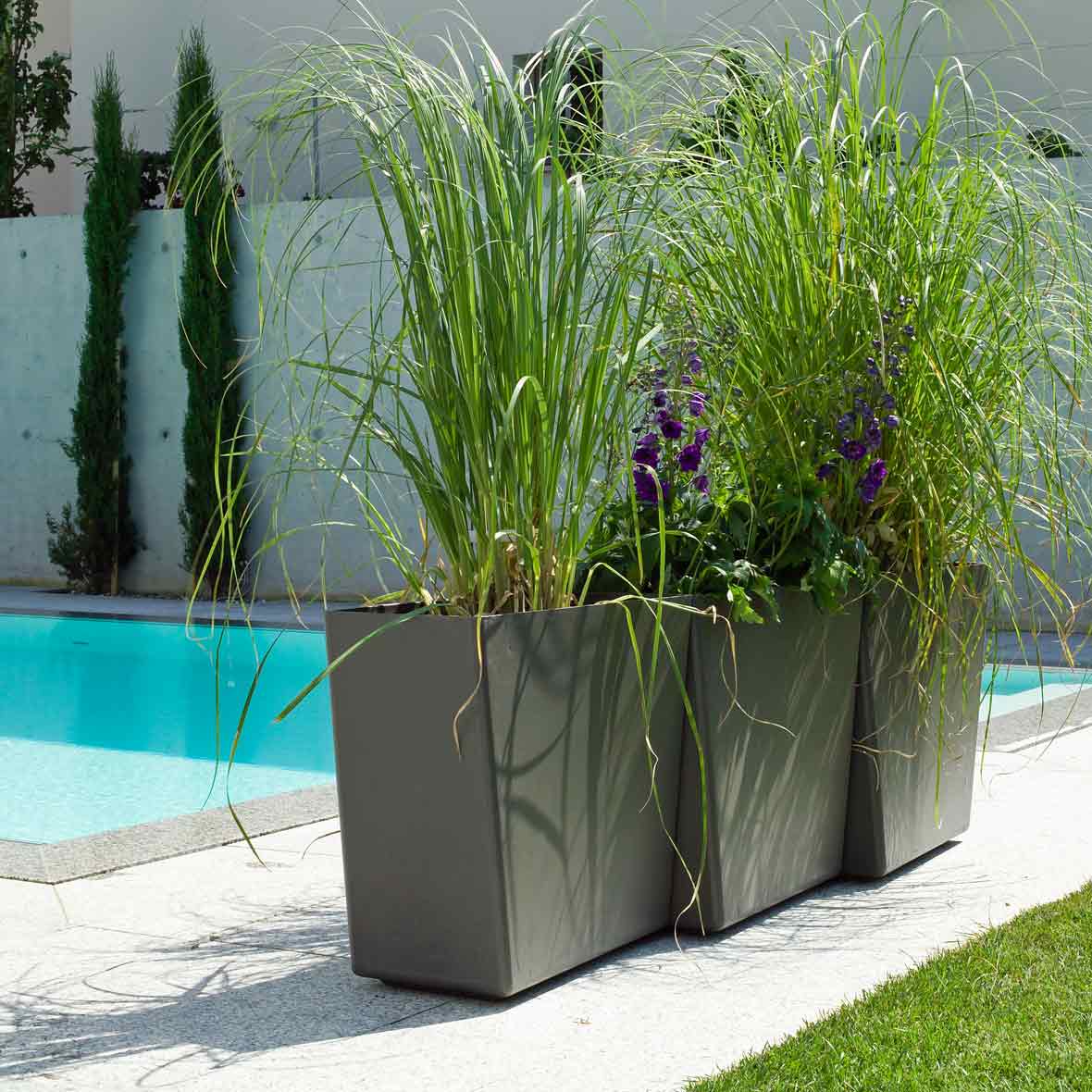 Swisspearl Twista Blumentopf blumentopf twista garten pool swisspearl