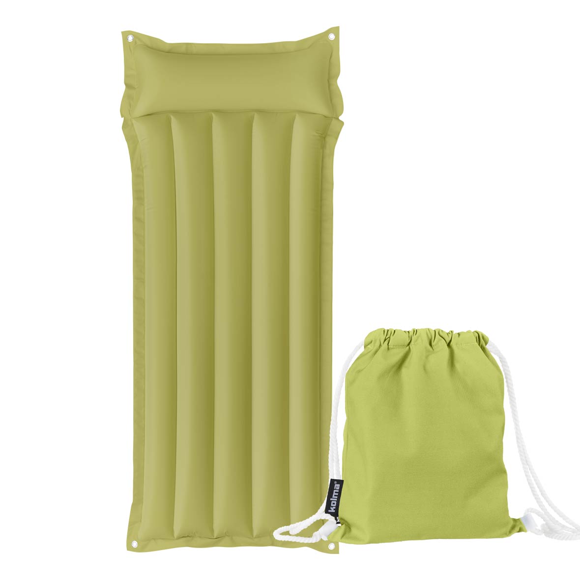Luftmatratze Uni luftmatratze bag olive kolma style