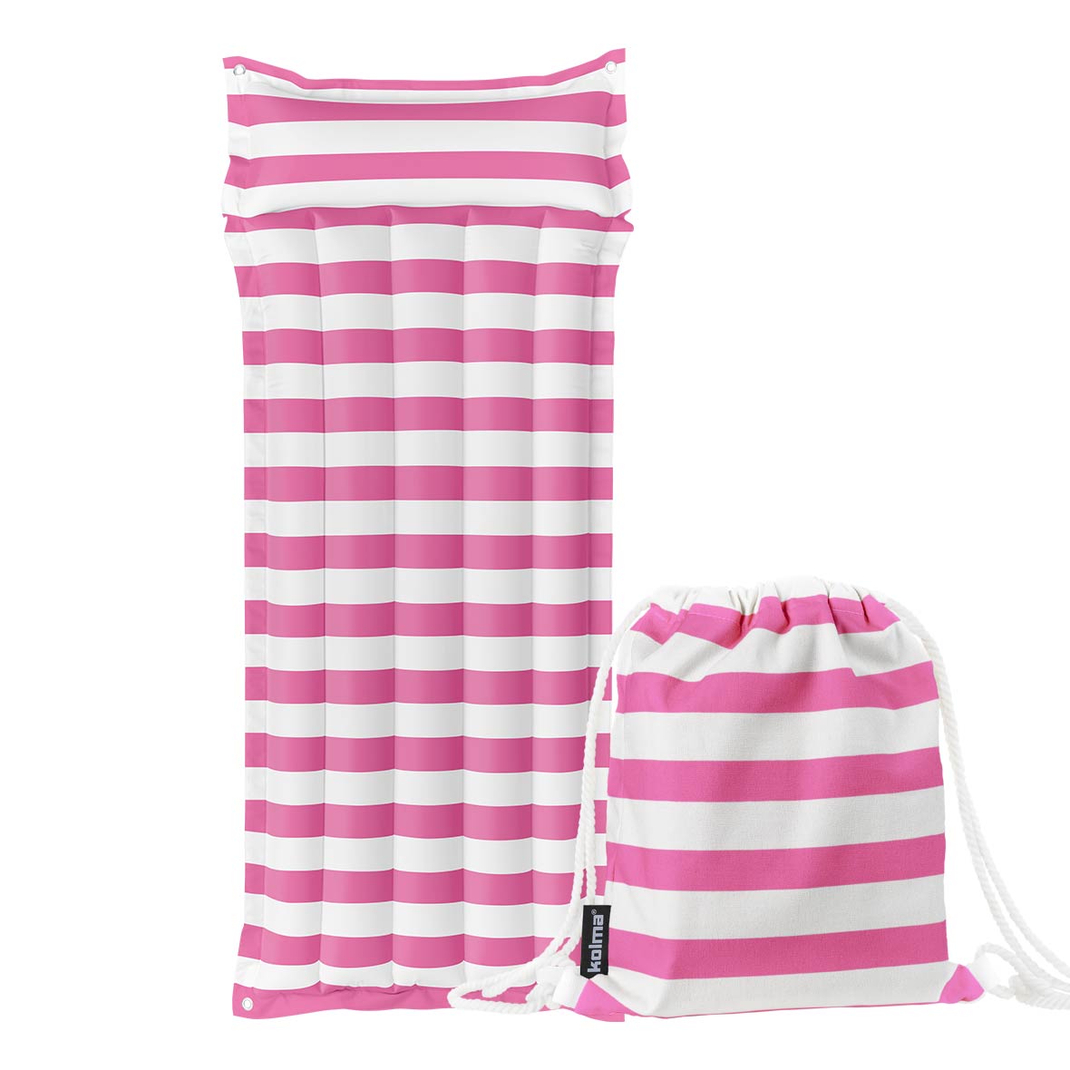 Luftmatratze Stripy luftmatratze bag streifen flamingo kolma style