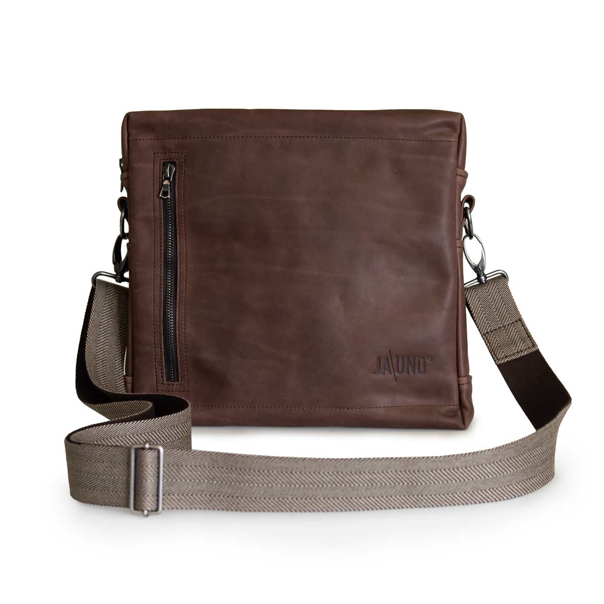 Ledertasche – Braun im Swag-Design ledertasche braun jaund