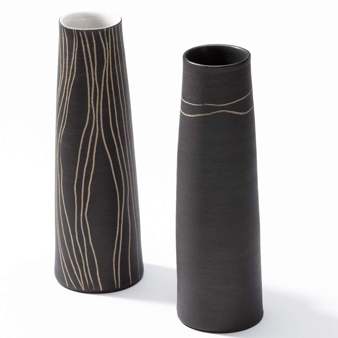 Vase Findlinge – Rillen vase findlinge rillen furrer keramik