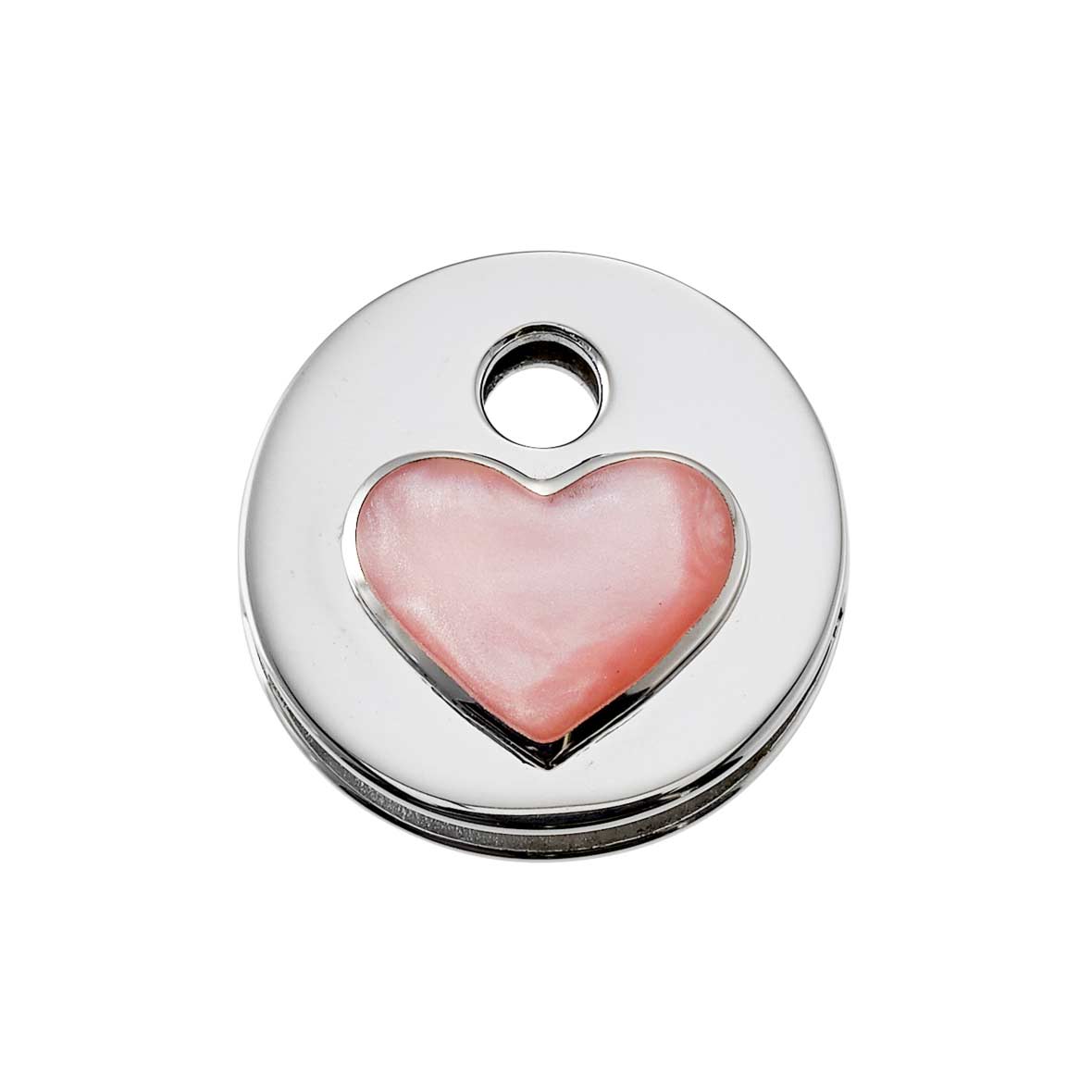 Schlüsselkappen Herz – Silber schluesselkappe pink glamour keeeart