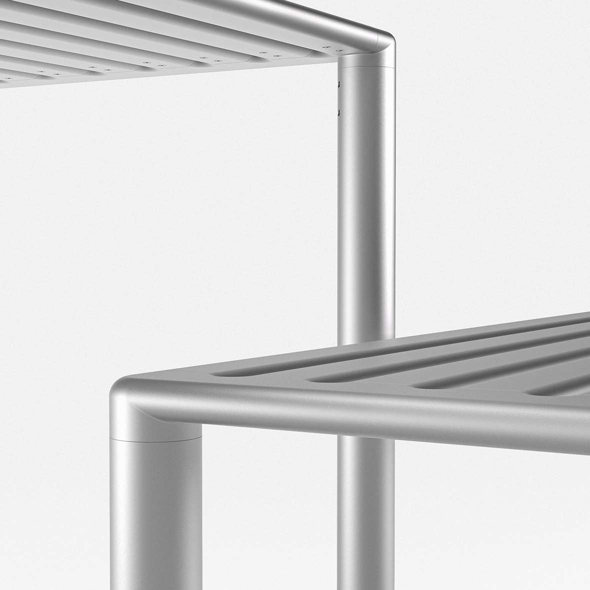Easy Aluminium Bank – Leicht, Stabil & Wetterfest tischbein easy aluminium embru