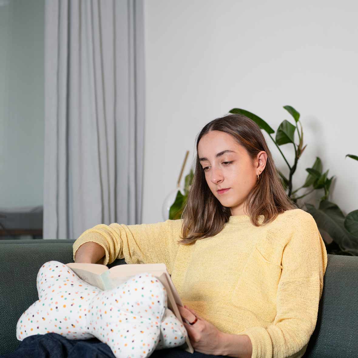 Brändi Leseknochen – Komfort für Lesen und Arbeiten leseknochen pastell mood braendi