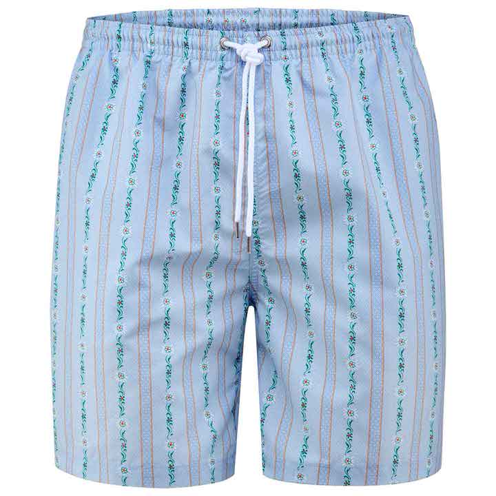 Herren-Badehose – Edelweiss-Motiv badehose edelweiss isa bodywear