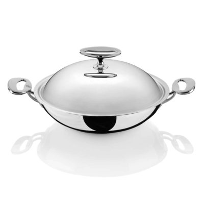 Wok 30 cm – mit Seitengriffen