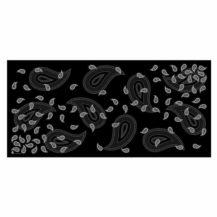 strandtuch paisley schwaz glarussell