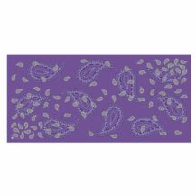 strandtuch paisley violette glarussell