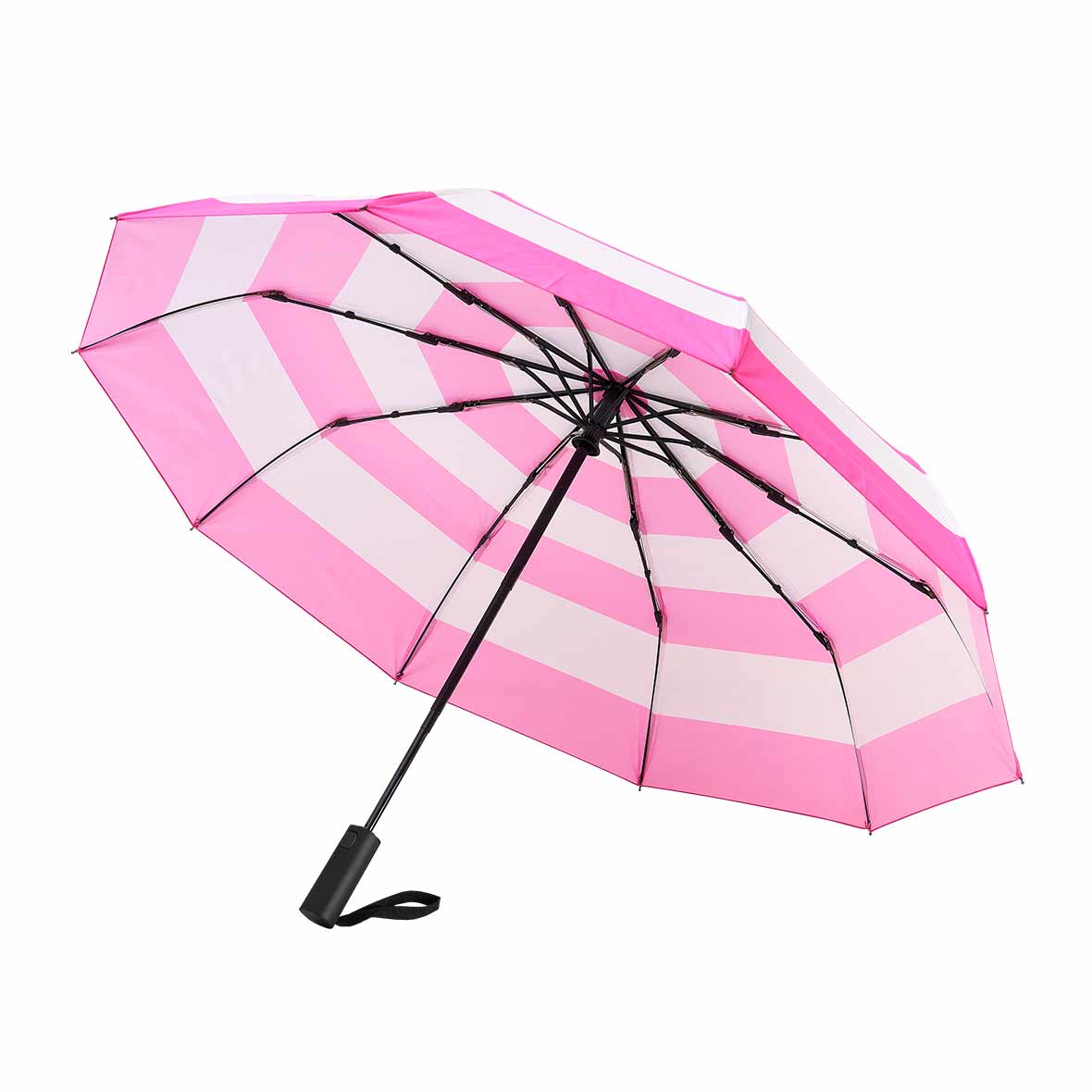Taschenschirm Stripy – in mehreren Farben taschenschrim stripy flamingo kolma