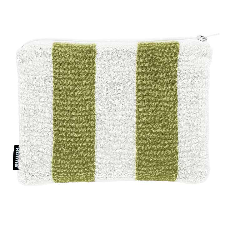 Necessaire Stripy – in mehreren Farben necessaire oliveweiss kolma