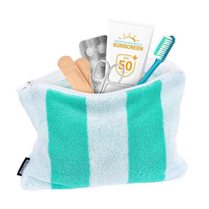 Necessaire Stripy – in mehreren Farben necessaire stripy caribbean kolma