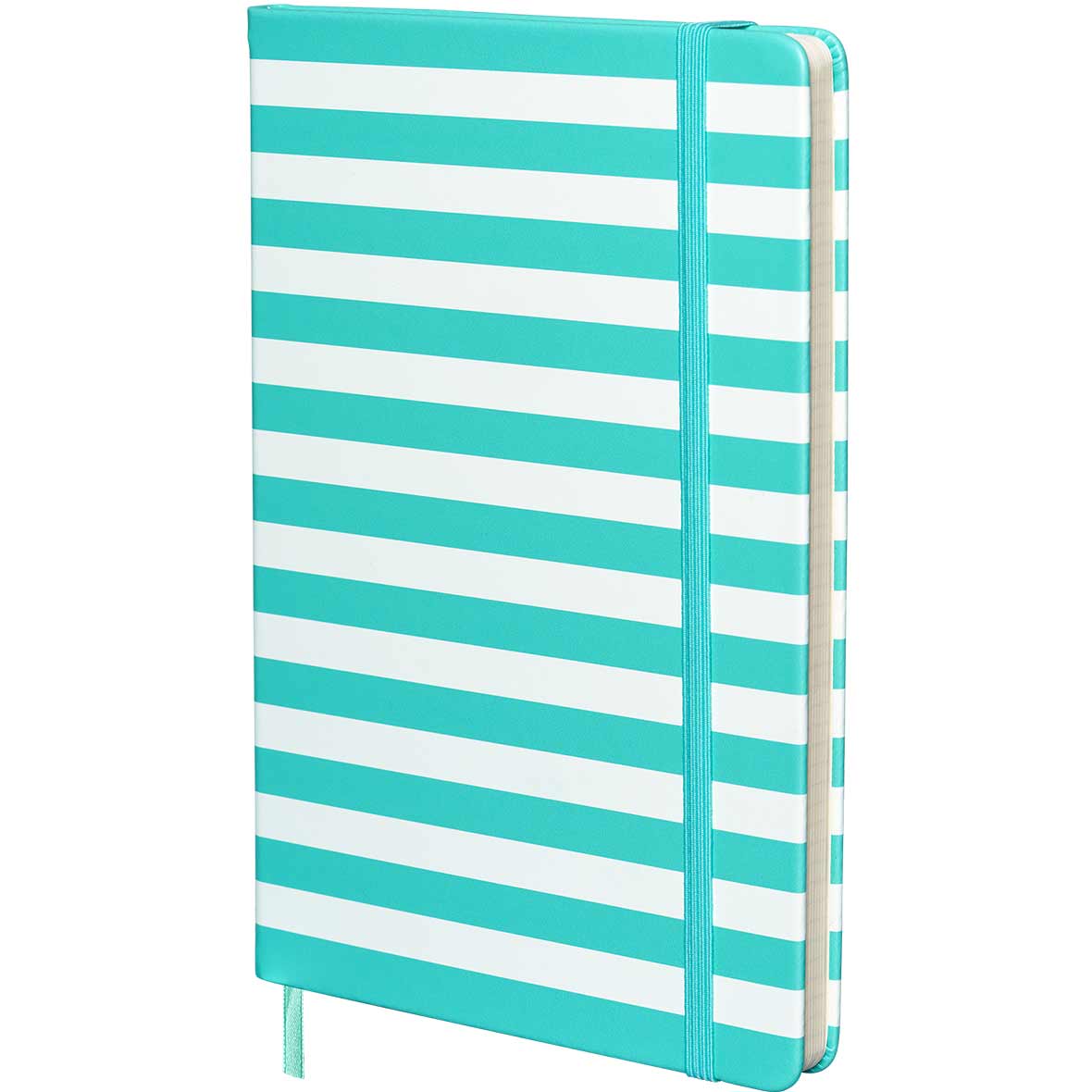 Notizbuch Stripy – kariertes Papier notizbuch stripy caribbean a5 kolma