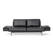 ledersofa ds 747 klappbar de sede