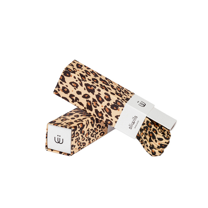 Schuhbändel wilde Tiere – Kollektion schubaendel leopard mood bestswiss