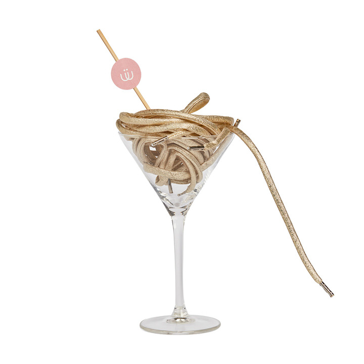 Schuhbändel Manhattan Golden schuhbaendel cocktail glod guest europe