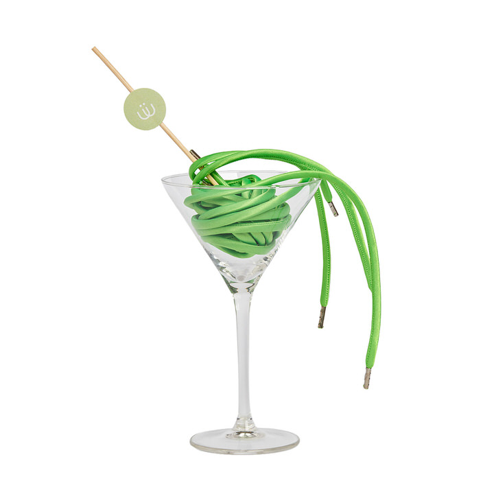 schuhbaendel cocktail gruen bestswiss