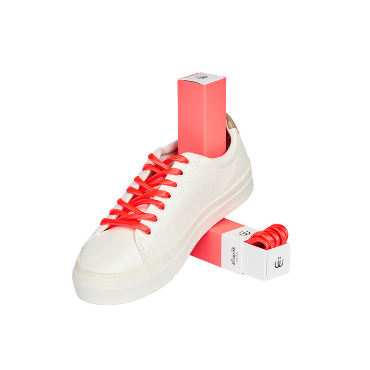 schuhbaendel neon pink 120 bestswiss