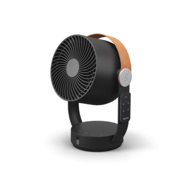 Leo – tragbarer Ventilator Schwarz