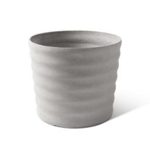 blumentopf maia grau swisspearl