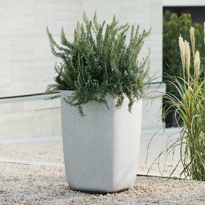 blumentopf samurai bepflanzt swisspearl