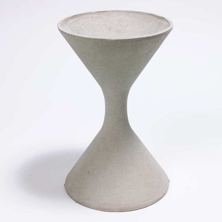 Swisspearl Spindel Blumentopf blumentopf spindel naturgrau swisspearl