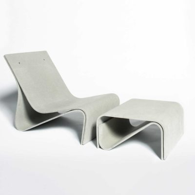 Swisspearl Sponeck Stuhl mit Tisch