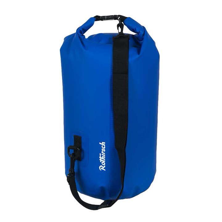 dry bag rueckseite blau rothirsch