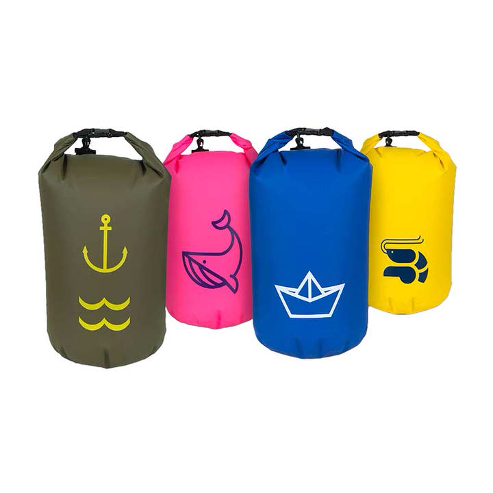 drybag 15 liter rothirsch