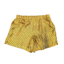seidenshorts le glaornais safran yellow lefoulard