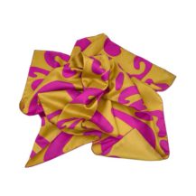 seidenfoulard amber rhodamin le foulard