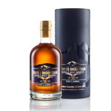 ice label swiss moutain 15 aged rugen distillery