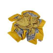 seidenfoulard safran yellow lefoulard
